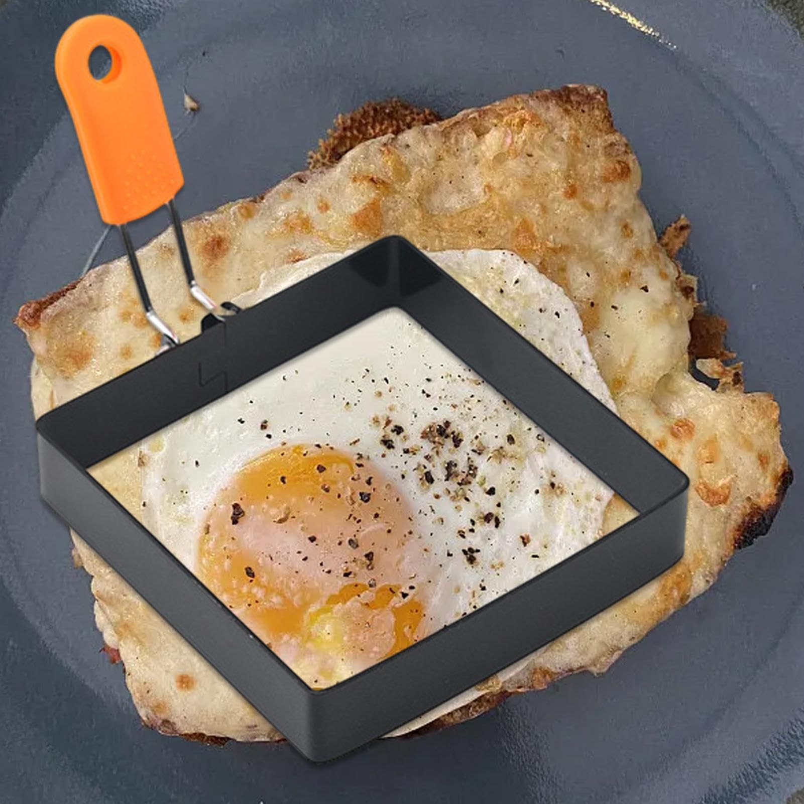 Amazon | 卵焼きリング - ステンレス製の四角い卵型、目玉焼き型