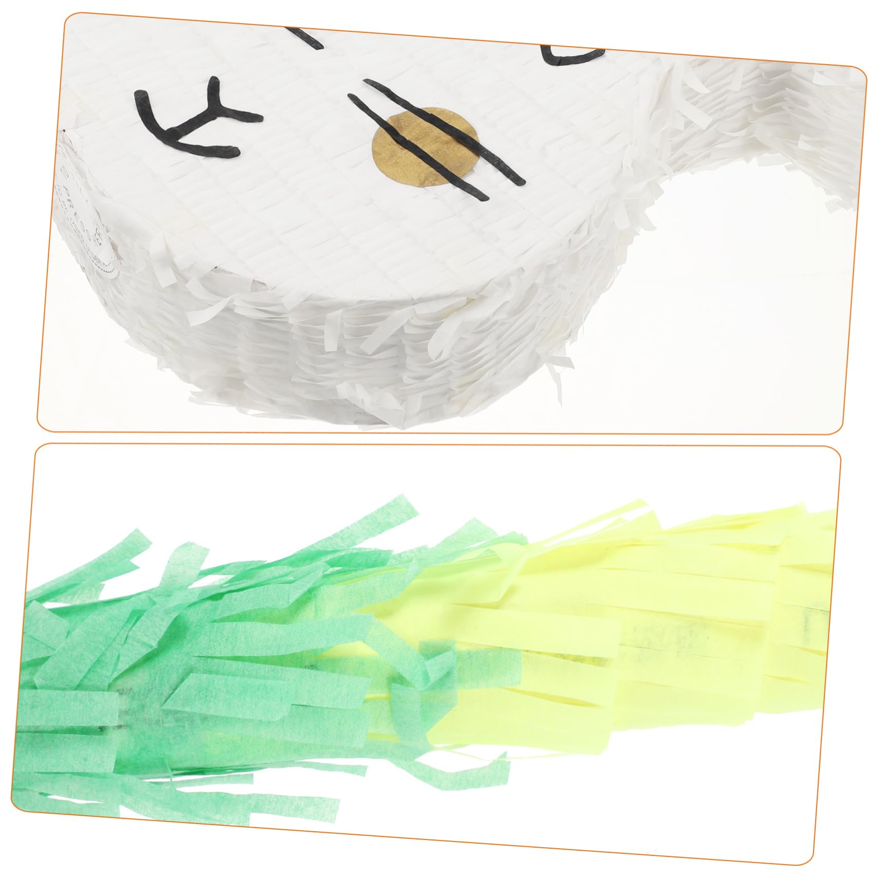 Garneck 1 Set Pinata festa halloween party halloween benda per occhio toy eye mask squishy agitarsi persone puntello del festival di carnevali Forniture per feste di compleanno Carta