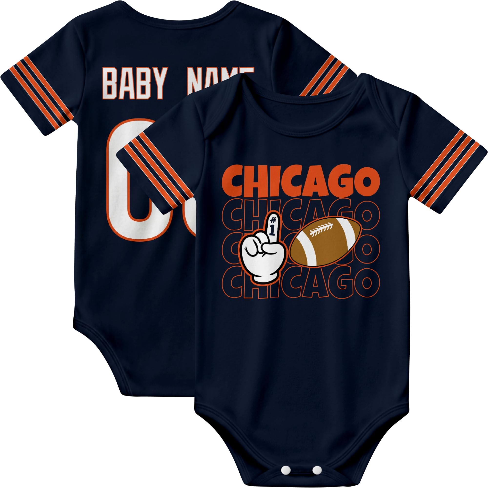 KREDE Baby Clothes Custom Name Bodysuit for Baby Boy Gifts