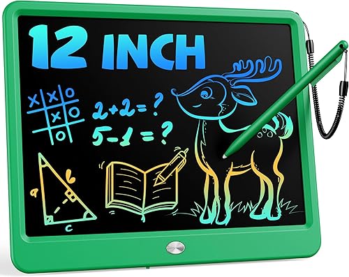 Miniatura 16 de Bravokids - Tablet de escritura LCD de 10 pulgadas para niños de 3 a 6 años, juguete infantil, tablero electrónico, juguete educativo para niños de