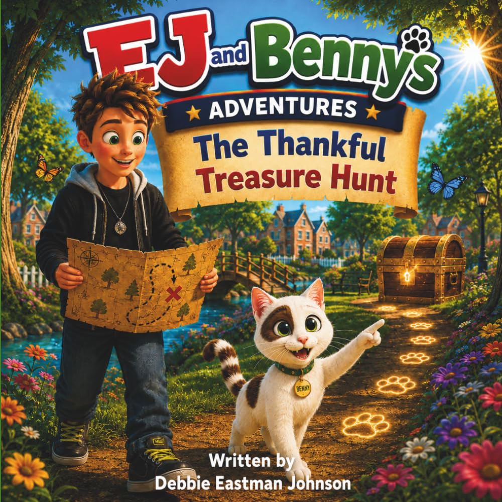 EJ and Benny's Adventures - The Thankful Treasure Hunt: A thankful heart is one of the greatest treasures of all!