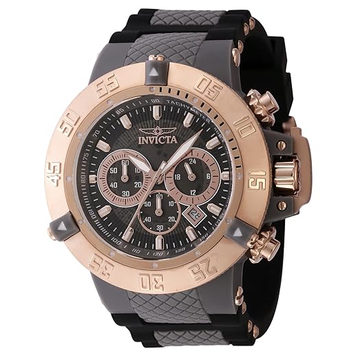 Invicta Subaqua - Noma III Relógio masculino de quartzo de aço inoxidável - 50 mm