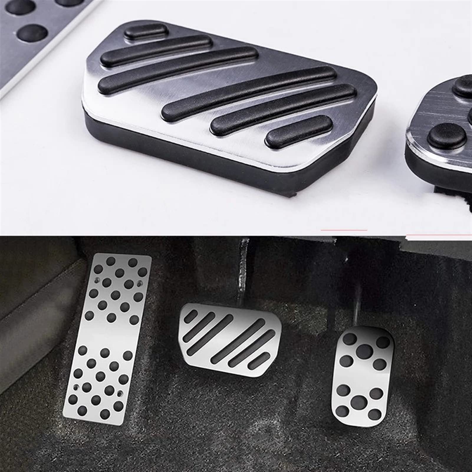 Auto Acceleratore Freno Pedale del Gas Copertura Pedale Auto Pedale del Freno Pedale Interno, per Raize 2020 Pedale del Freno Coperture