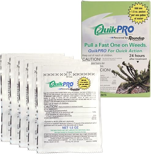 Roundup Funda QuikPro 1 Net 30 (1.5oz) Paquetes