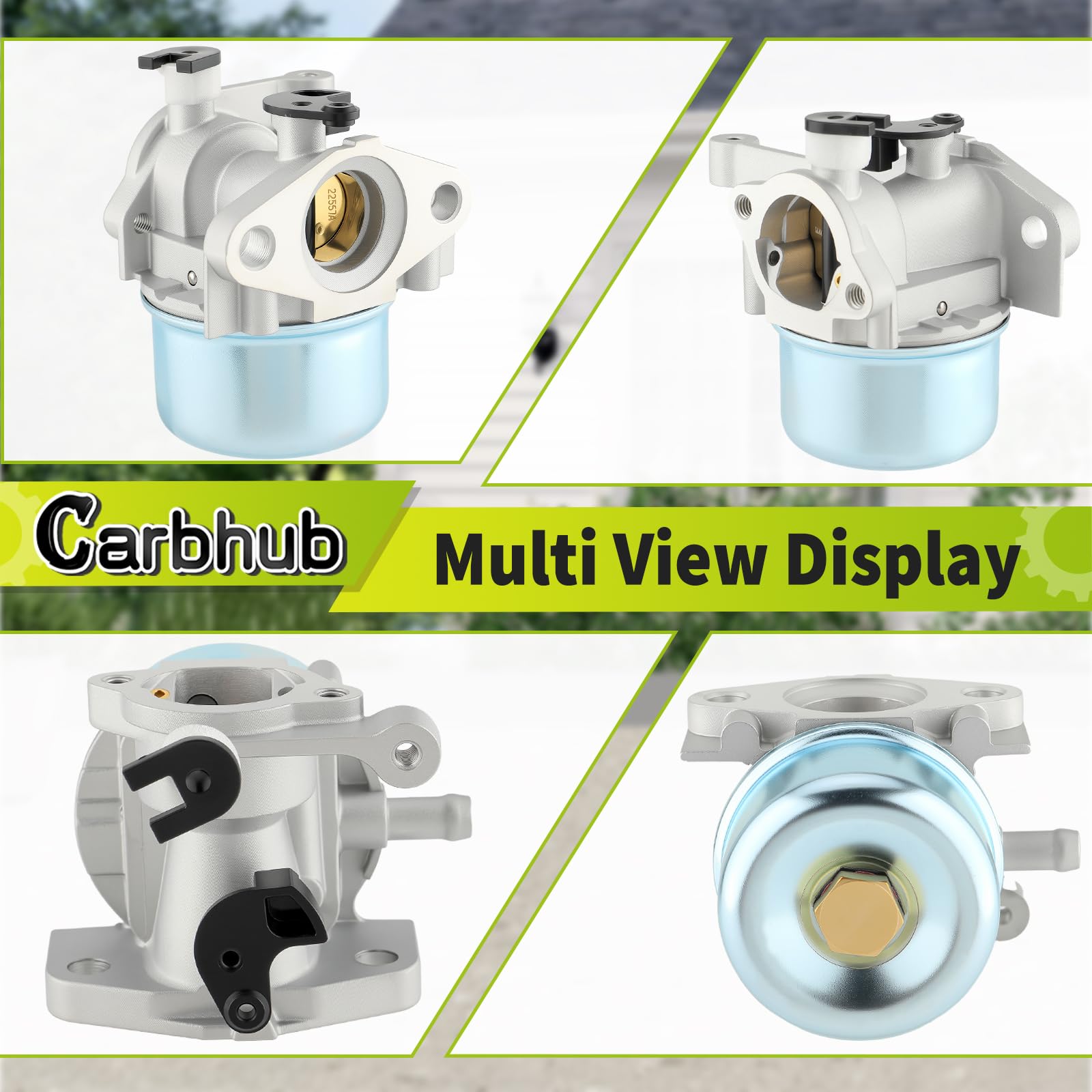 Carbhub 675 190cc Carburetor for Craftsman Gold HP MRS Push Mower  for John Deere JS26 JS36 JM26 JM36 JS28 JS38 JS40 JS45 JS35 JA62 JA65 Lawn