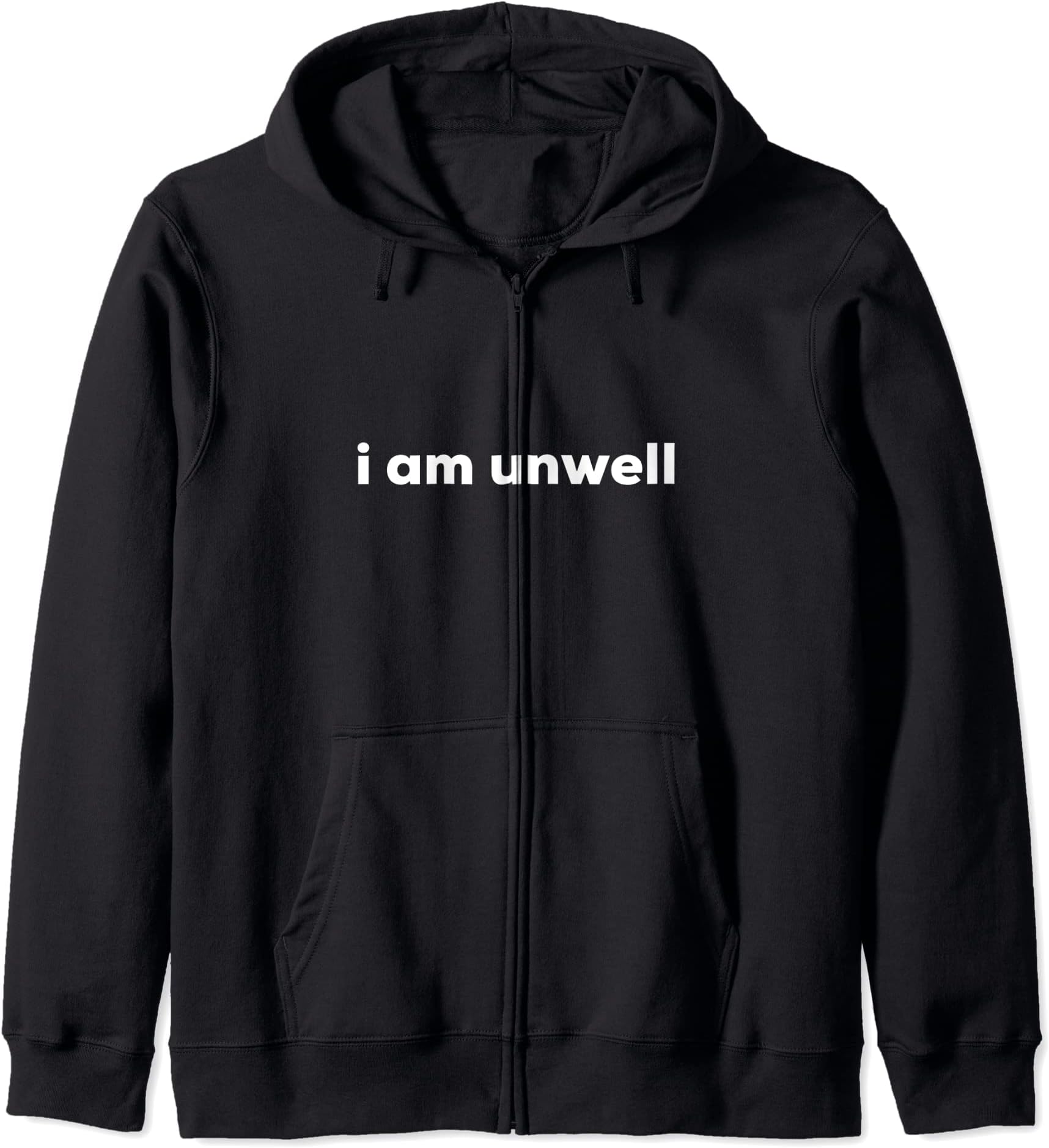 i am uwell Zip Hoodie