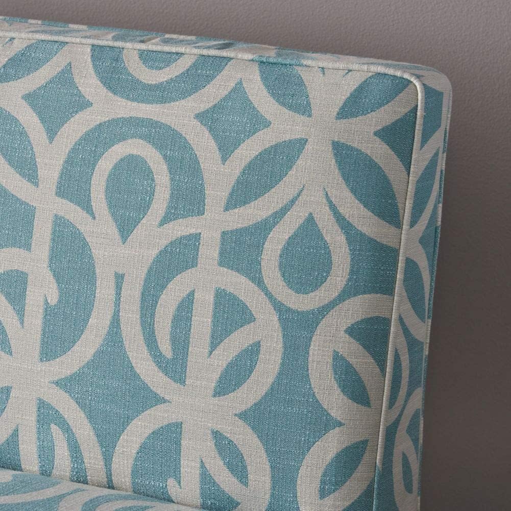 Christopher Knight Home Dejon Fabric Loveseat, Azure