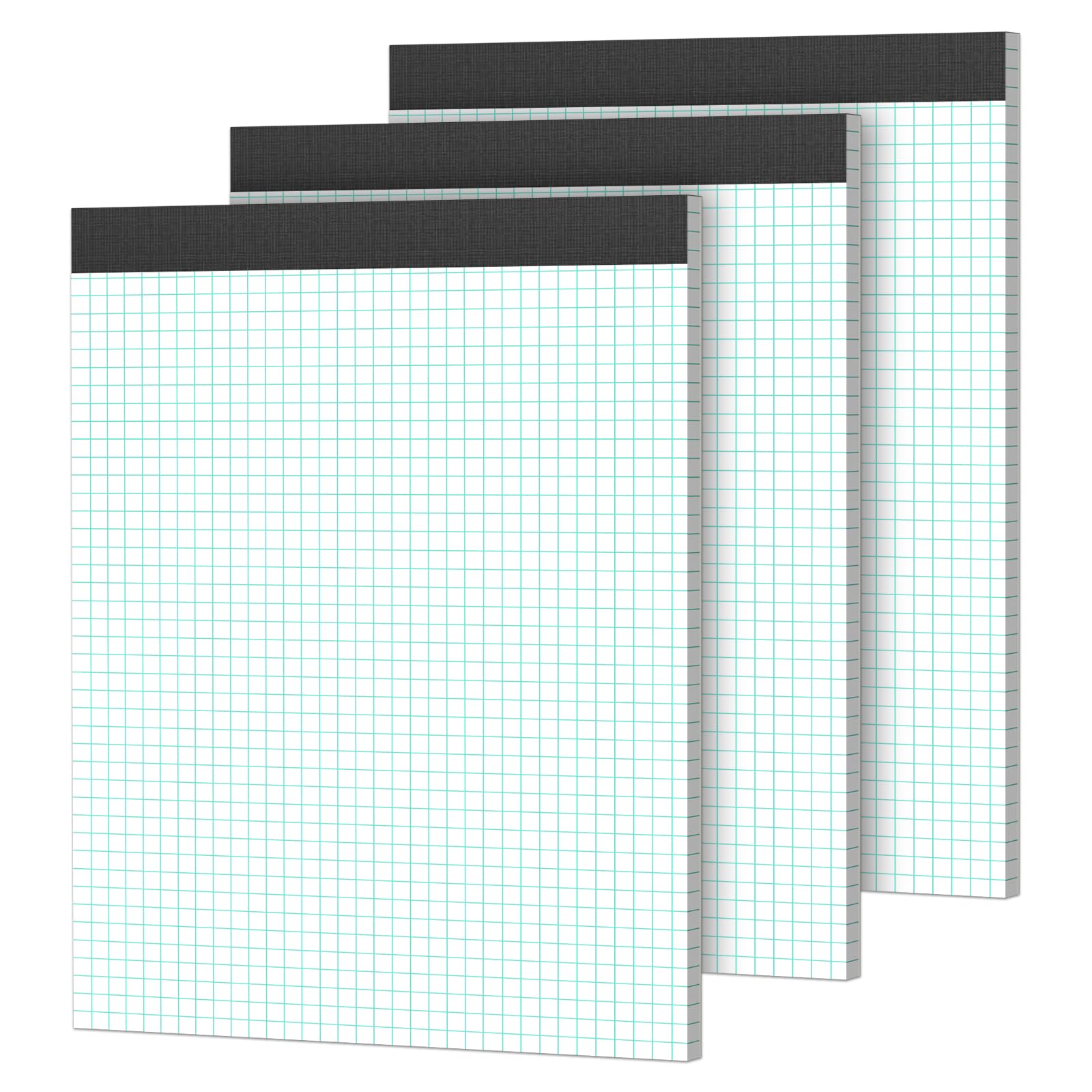 4 Miniblöcke Notizblöcke Mit Eule Motiv, Mintgrün, 9,8x9,8 Cm, Je 25 Blatt