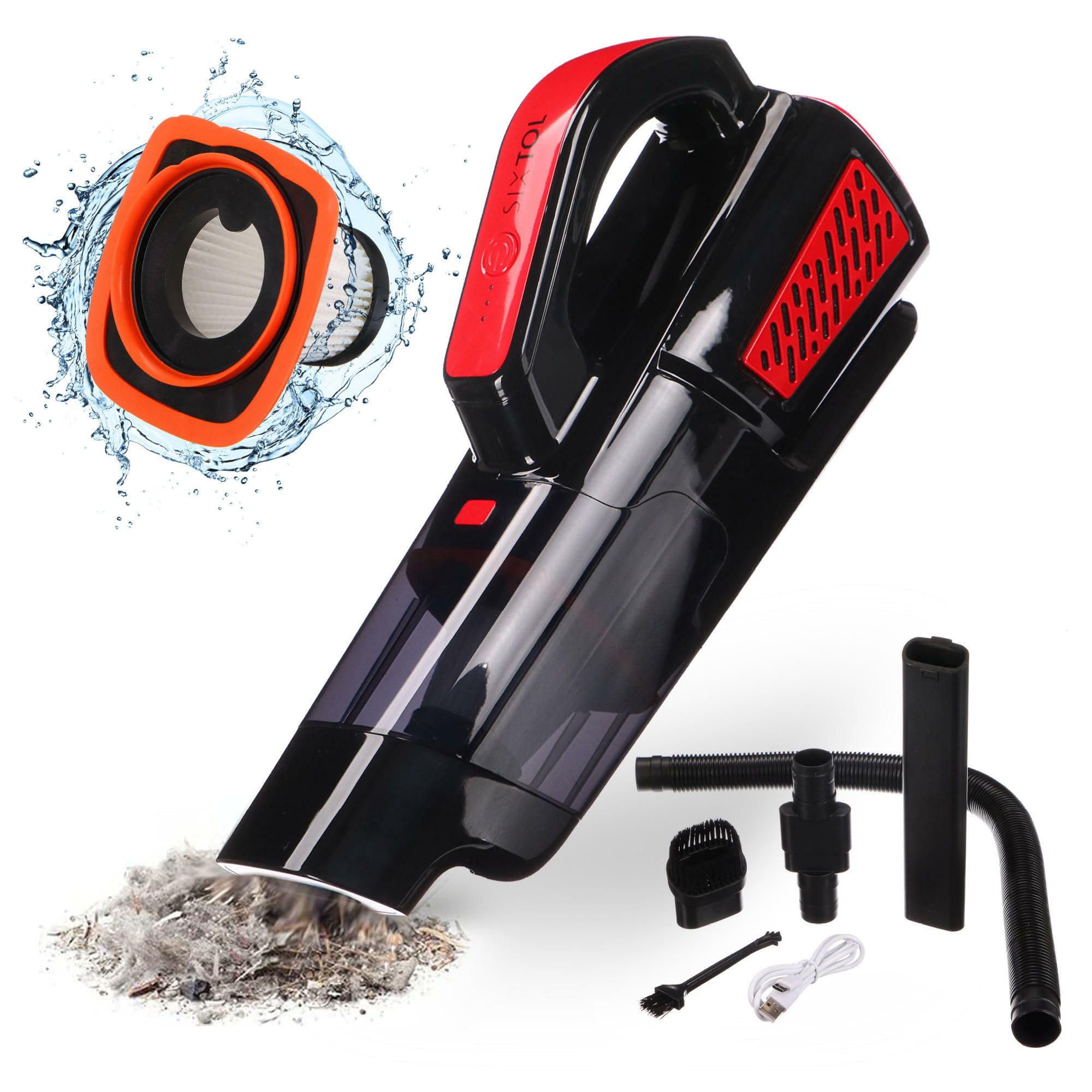 CAR VAC 1 | Aspirapolvere senza fili per auto | batteria senza sacchetto | 90 W 10 KPa
