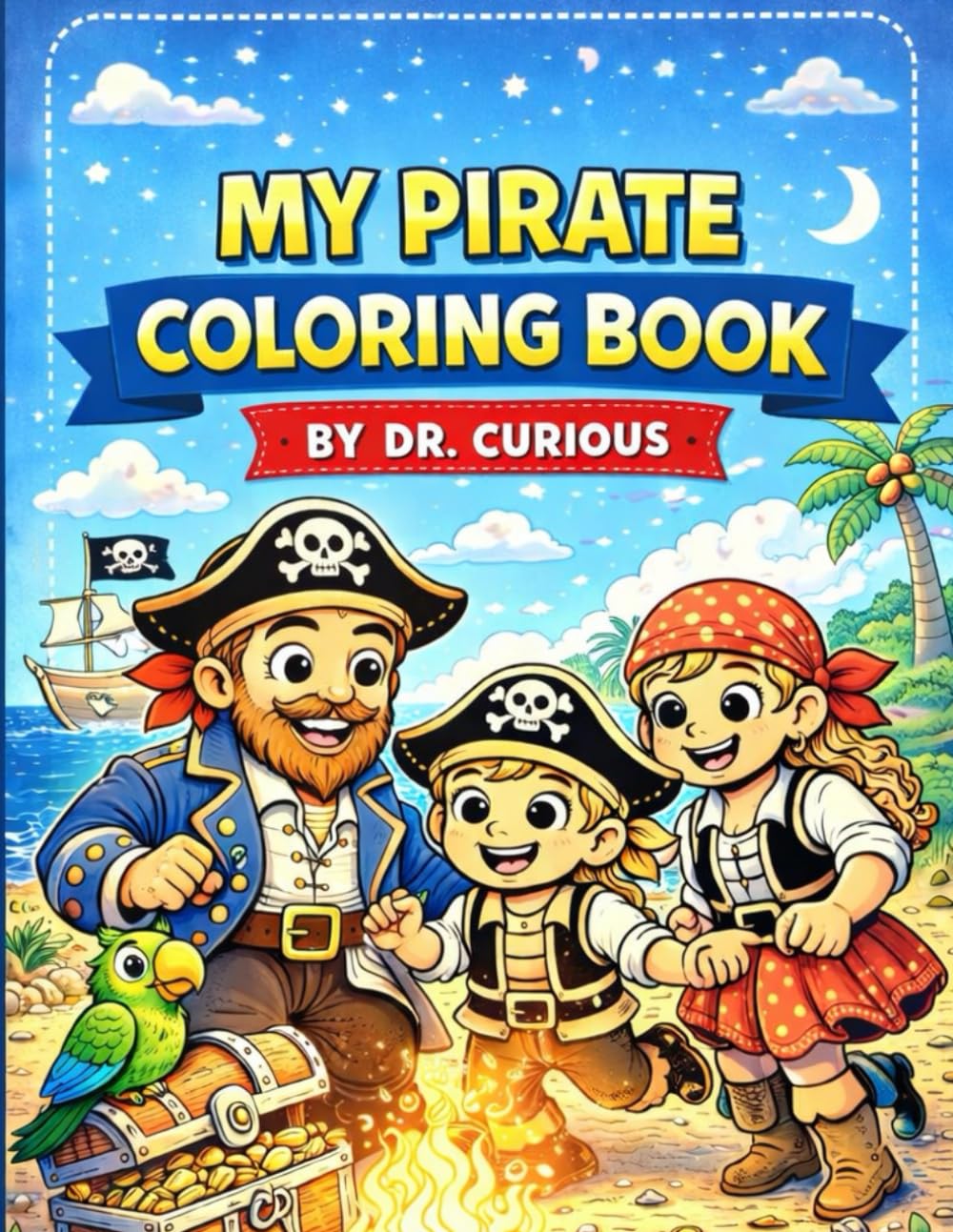 MY PIRATE COLORING BOOK
