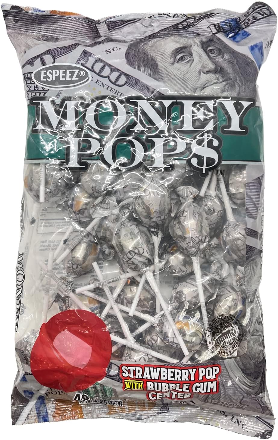 Candy Envy Money Mints 100 Pack, 2 Mints Per Pack