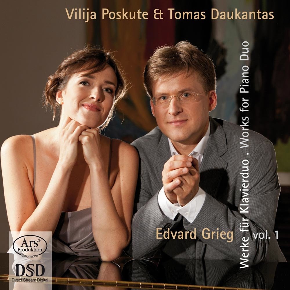 Edvard Grieg: Works for Piano Duo Vol. 1