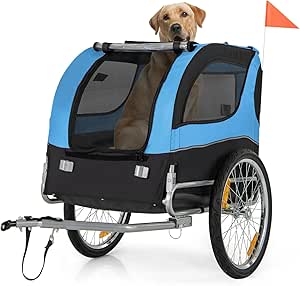 Dog Bike Trailer Giantex Pet Stroller Small Medium Dog Bicycle