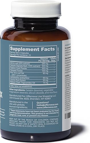 Miniatura 7 de Desintoxicación completa de colon 15 días 30 cápsulas