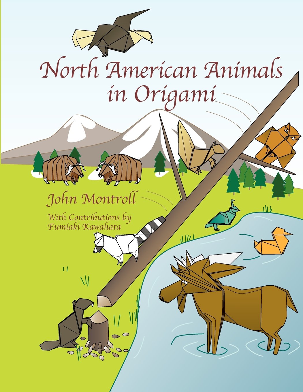 North American Animals in Origami: Second Revised Edition (Animal Origami Series)
