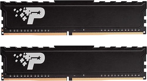 Patriot Memory Signature Premium DDR5 RAM 32 GB (2 x 16 GB) 5600 MHz CL46 UDIMM W/HS Kit de memoria de escritorio - PSP532G5600KH1