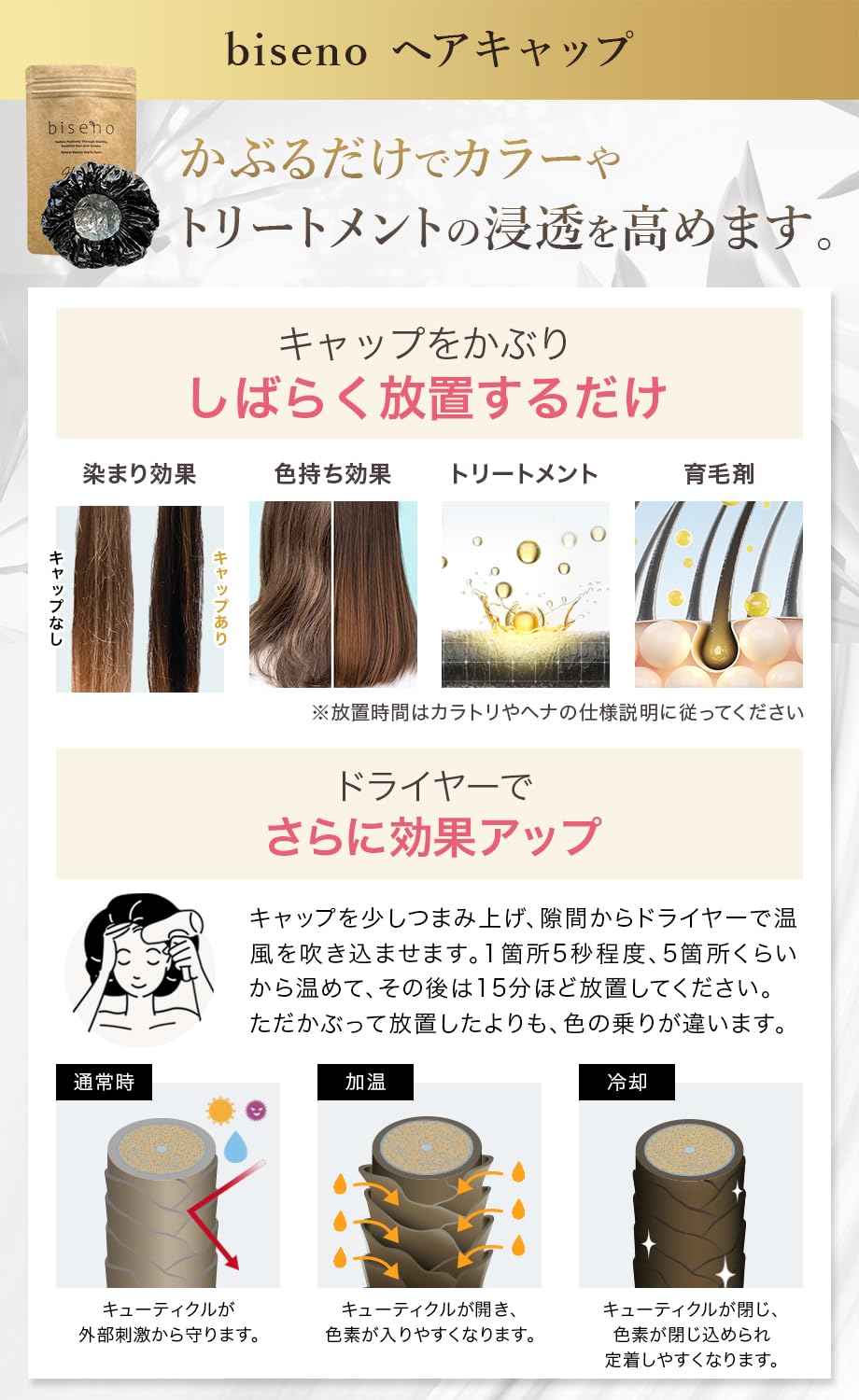 biseno ヘアカラー トリートメント ライトブラウン3本セット Amazon | biseno 白髪ケア しっかり染めて きれい続く 3点セット