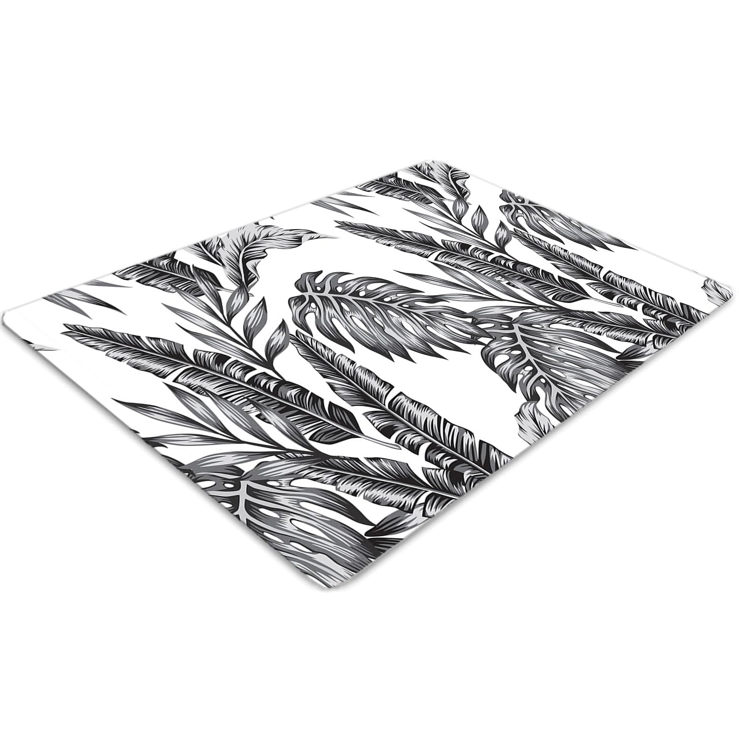 Protège-sol de bureau rectangulaire 120x90 résistant en PVC