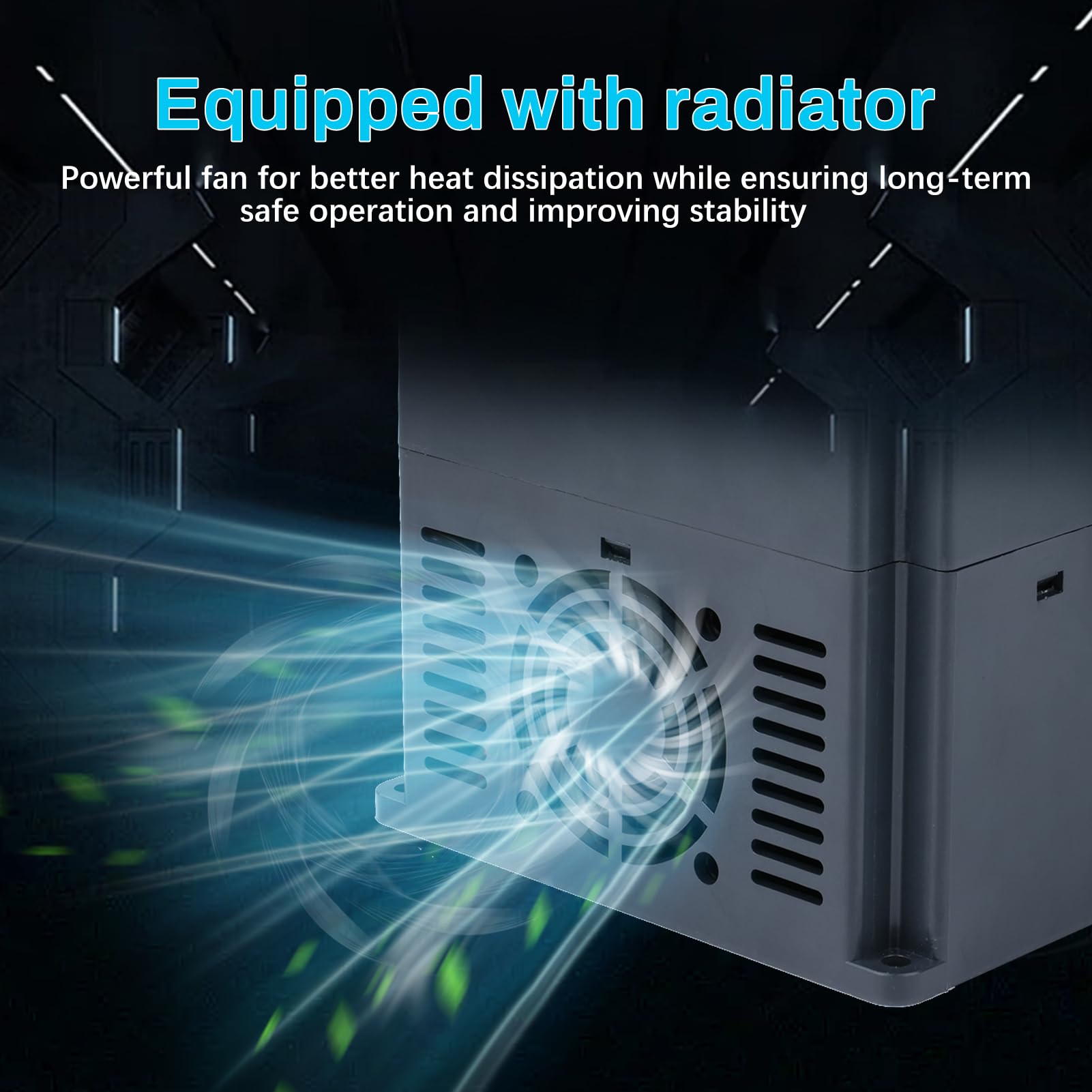 2.2kw Convertitore di frequenza 220V ingresso monofase 220V uscita trifase 220V 2.2kw Variatore di frequenza CNC Inverter di frequenza rimovibile modello 207VEE (con cavo di prolunga da 1m)