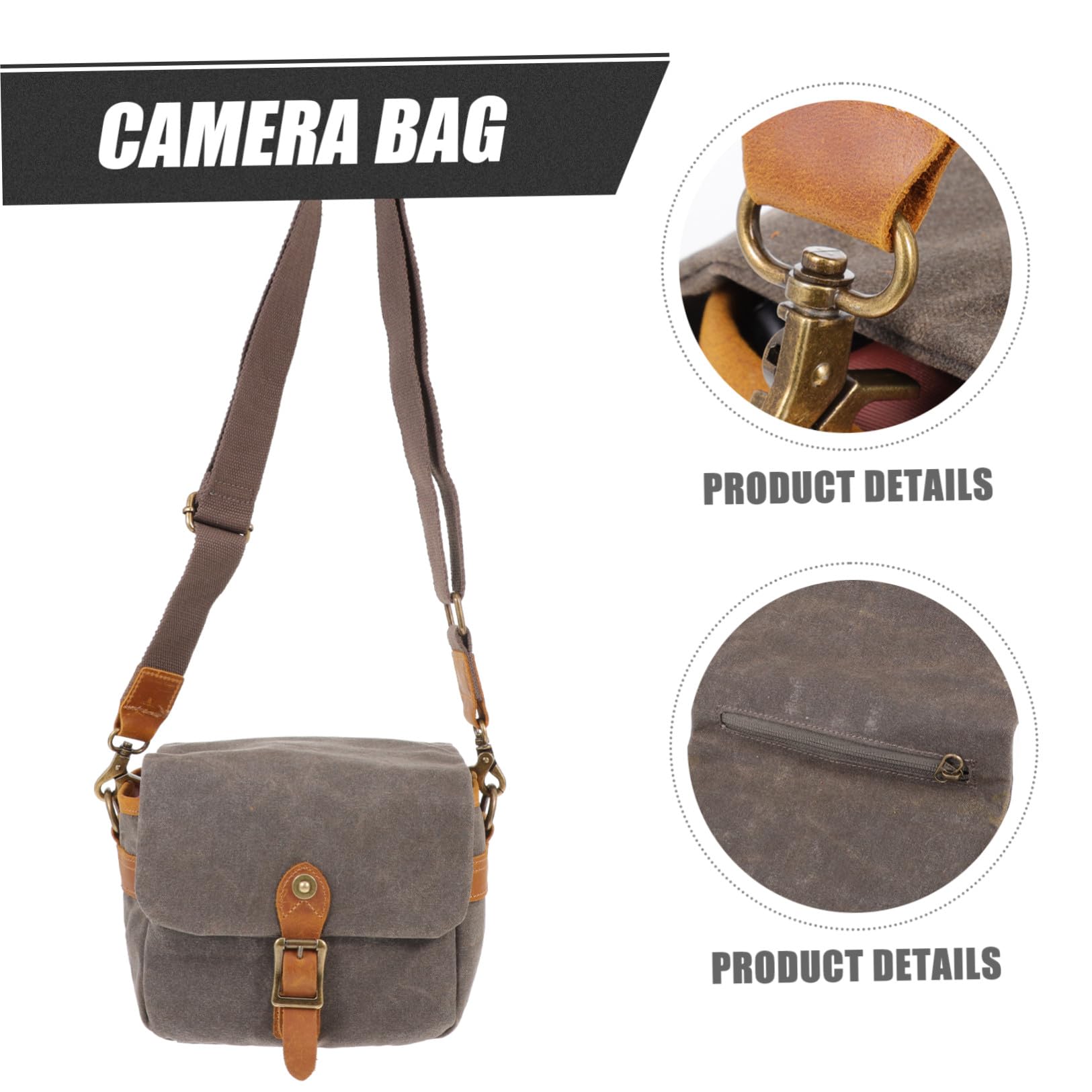 Tofficu Bolsas para Cámaras Bolsa De Transporte para Cámara Al Aire Funda De Viaje Bandolera para Exteriores
