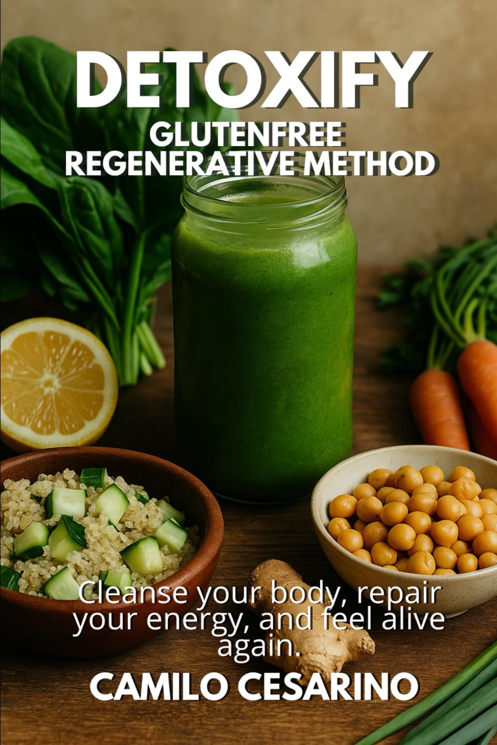 Detoxify - GlutenFree Regenerative Method: Cleanse your body, repair your energy, and feel alive again. (Raw and Unfiltered)
