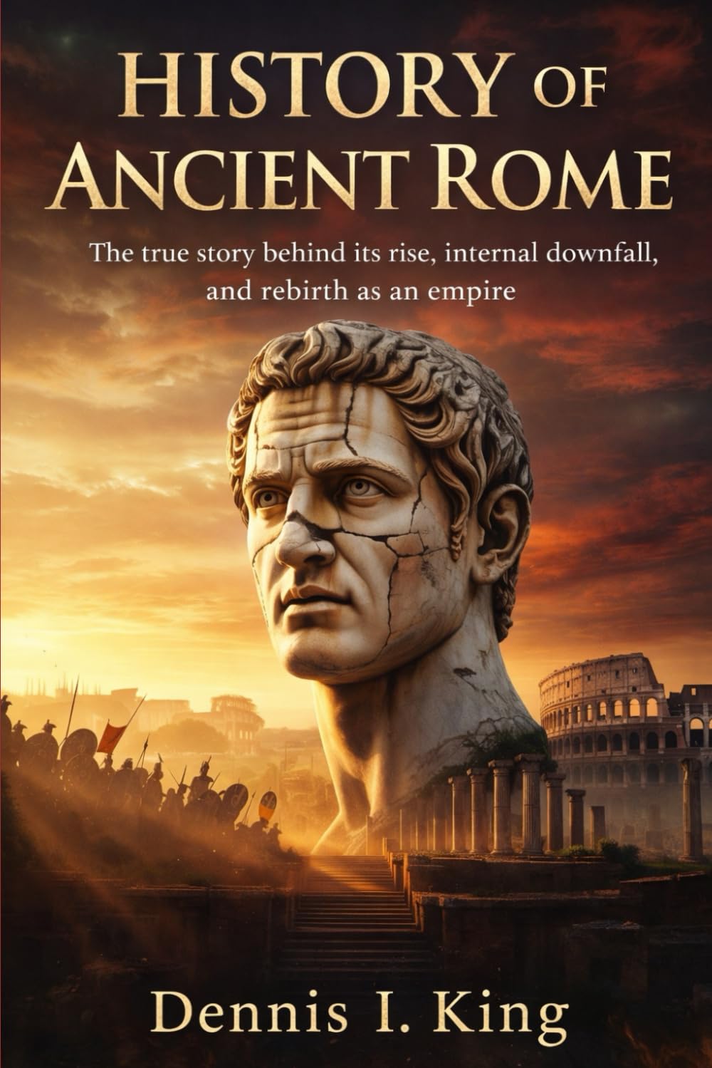 HISTORY OF ANCIENT ROME: The true story behind its rise, internal downfall, and rebirth as an empire