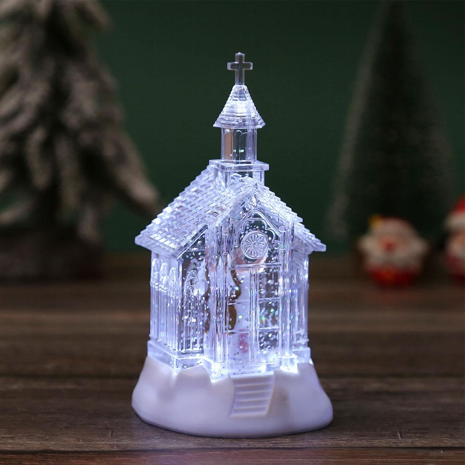 教会LEDショーケース＋洋風オーナメント