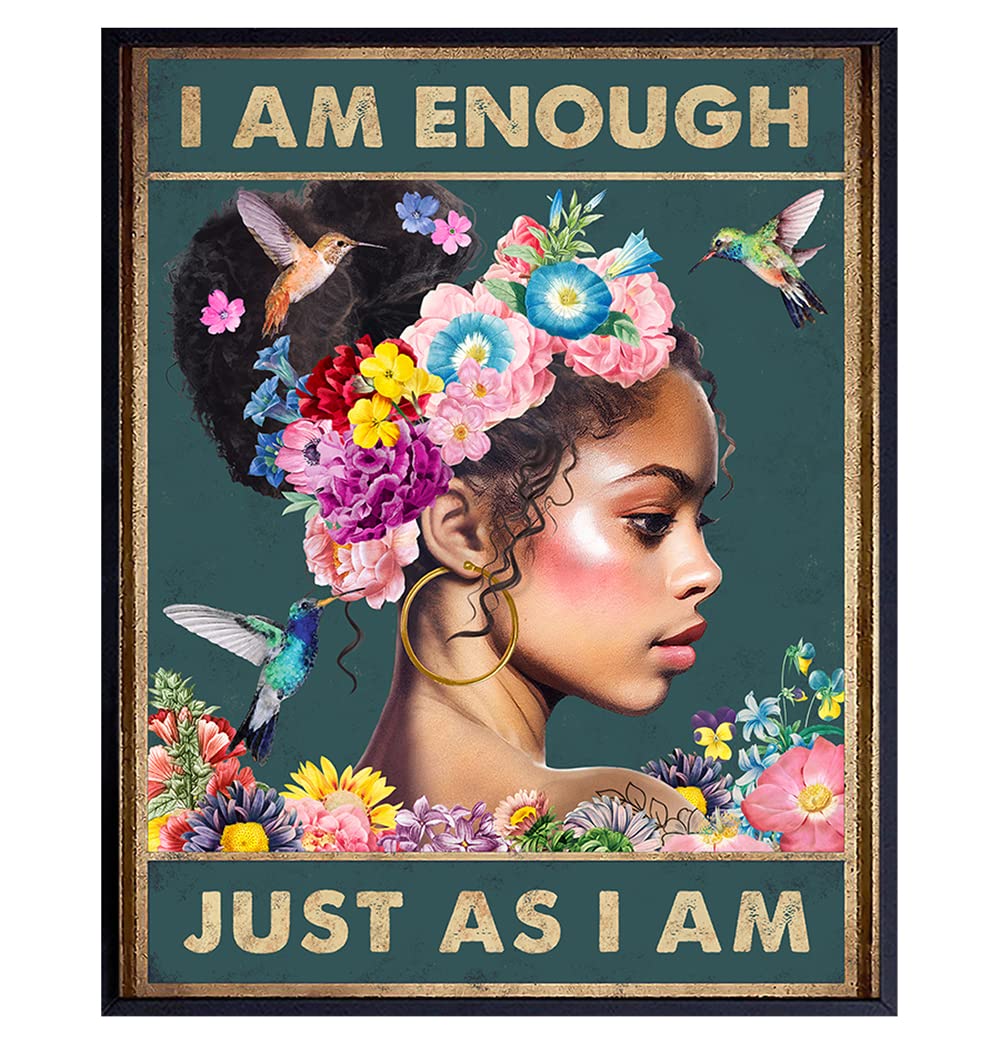 African American Wall Decor Black Girl Wall Art