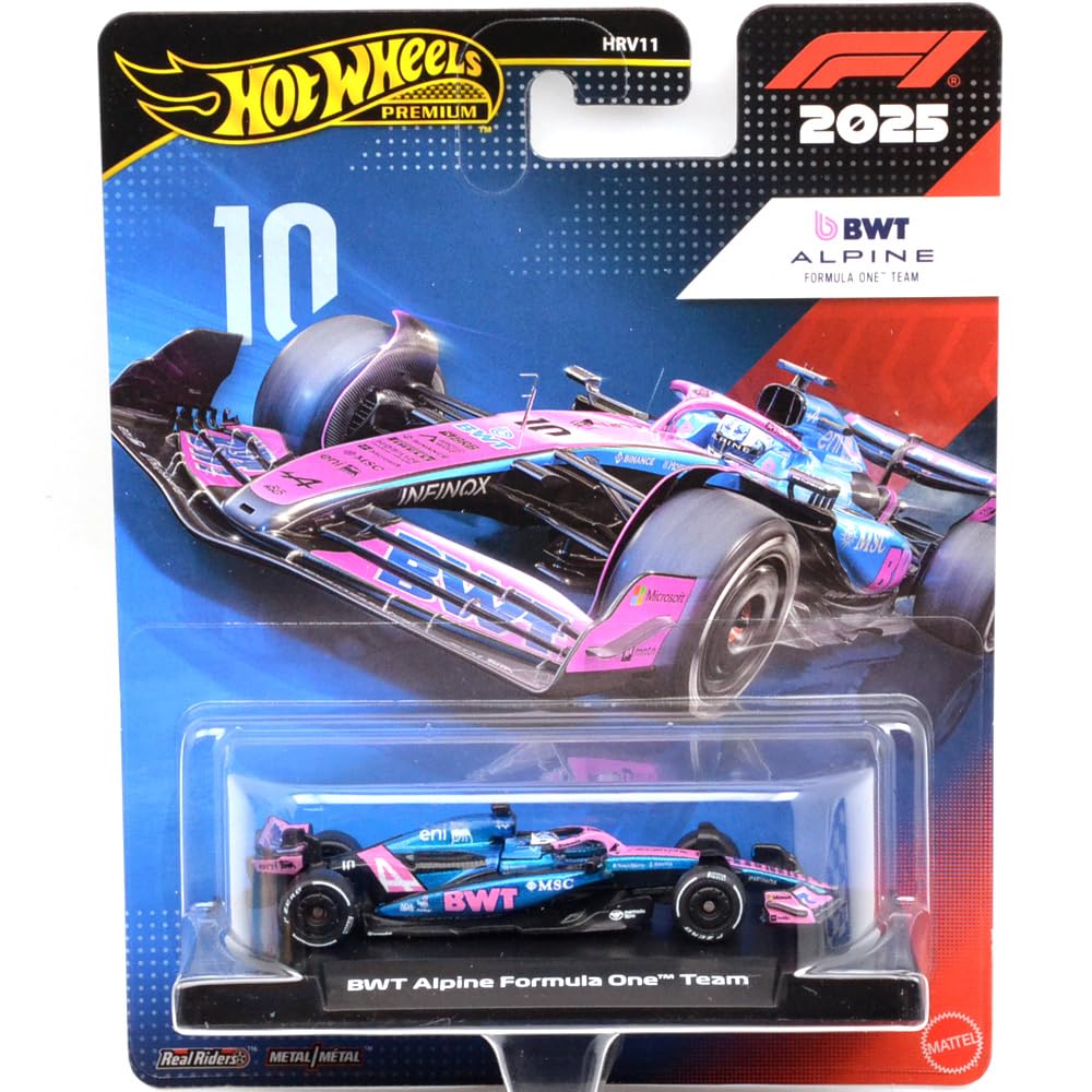 Amazon.co.jp: HOT WHEELS PREMIUM FORMULA 1-2025 - BWT ALPINE