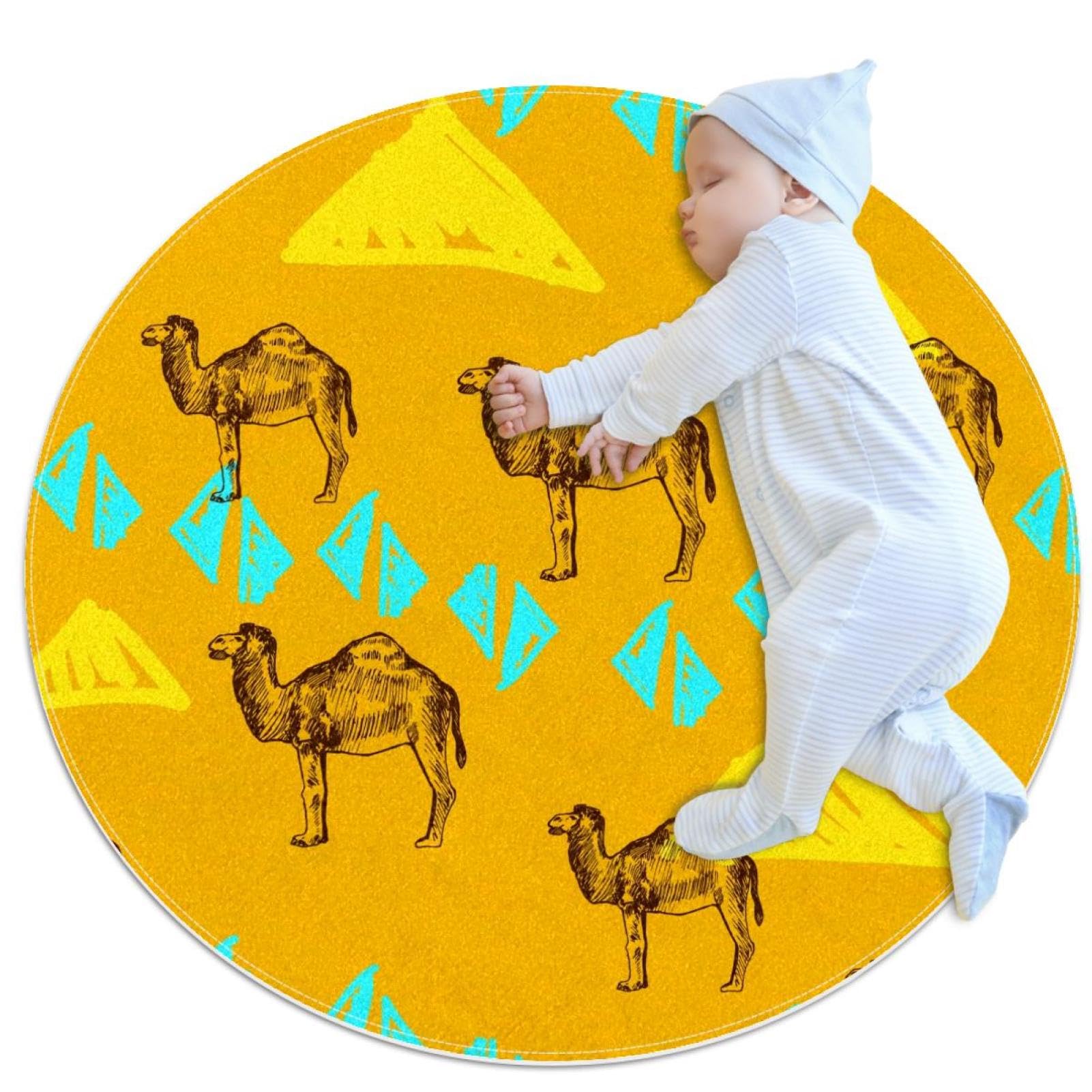 Tapis de bain antidérapant motif camomille pour chambre et canapé