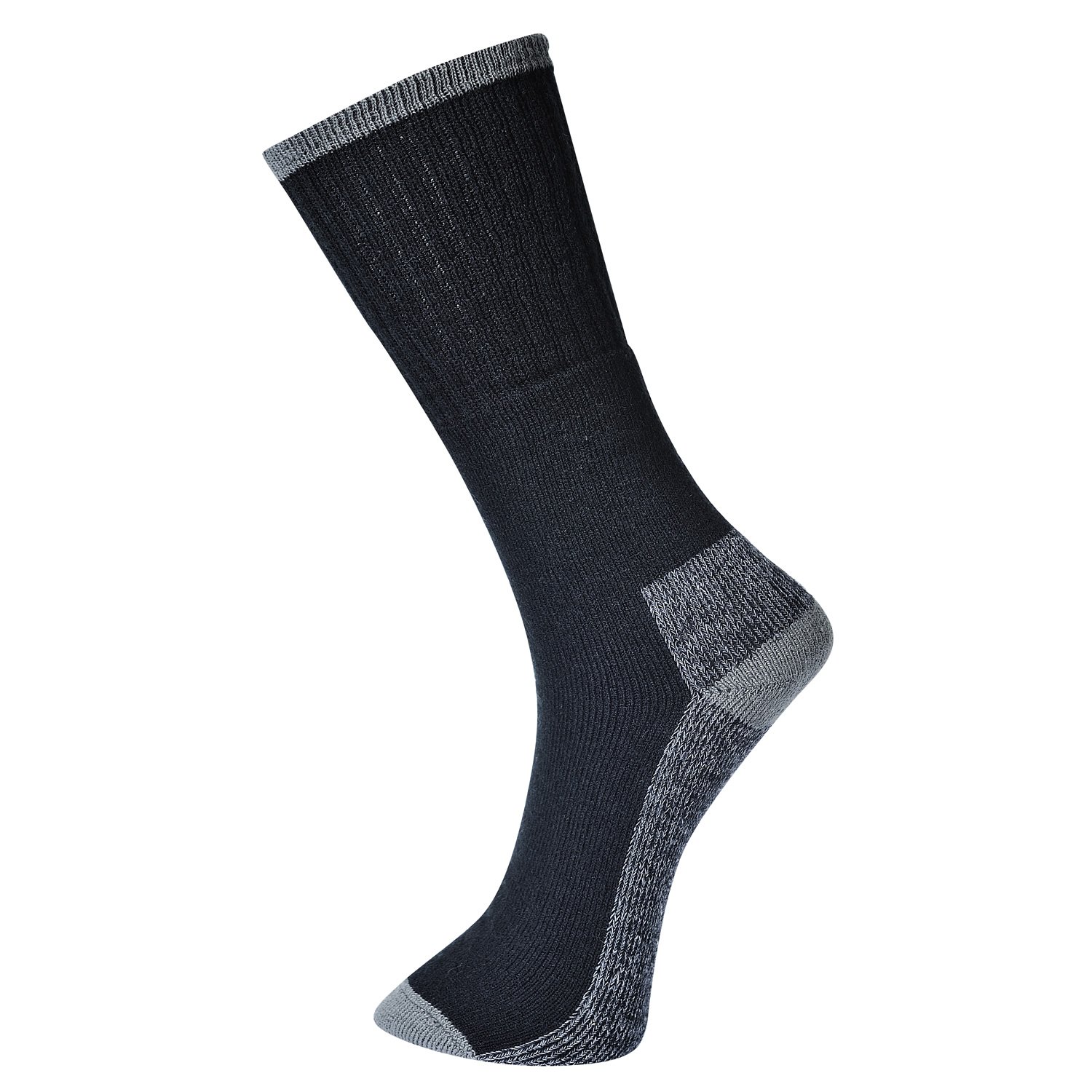 Portwest Work Sock 3 Pack 44-48 Blk Pack of 6 POW17458