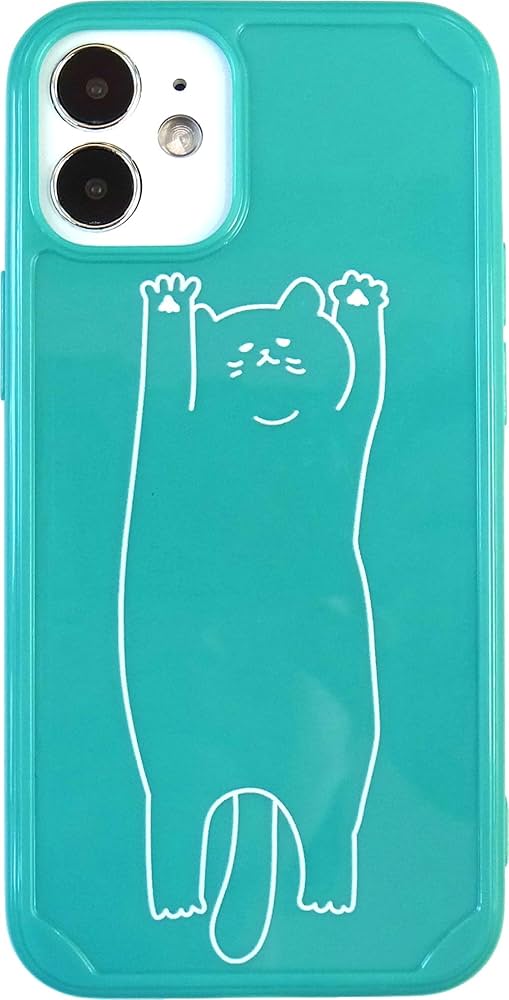 iPhone11 スマホケース　カバー　猫　新品未使用☆ iPhone 11 Pro / ケース XS X XR Dparks ソフトクリアケース 糸