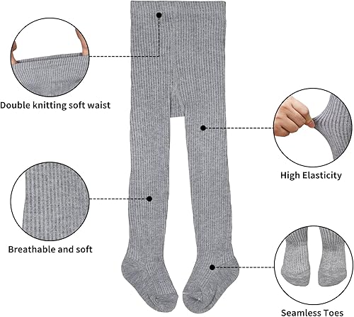 Miniatura 2 de Medias de algodón para niñas pequeñas, medias de algodón de 1 a 10 años, 36 pares