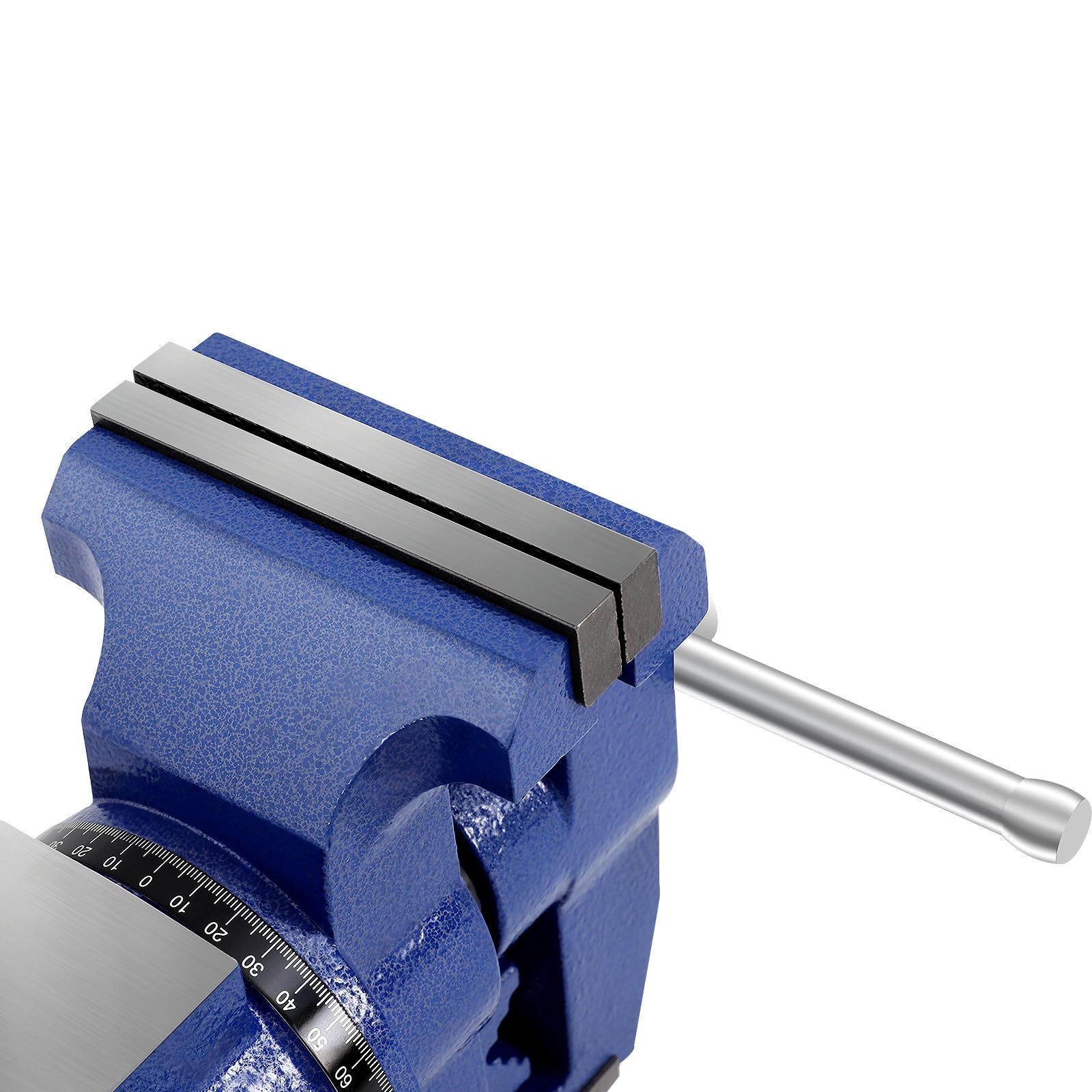 Tornillo de banco giratorio profesional multifuncional profesional de, mordazas de acero de, mordazas de 125 mm, mandíbulas biaxiales, giratorio, 360 grados, pinzas paralelas