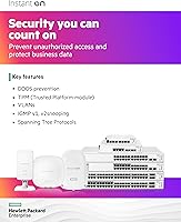 Vista 5 de Interruptor inteligente Aruba Instant On 1830 de 8 puertos Gb Sin ventilador Cable estadounidense (JL810A#ABA)