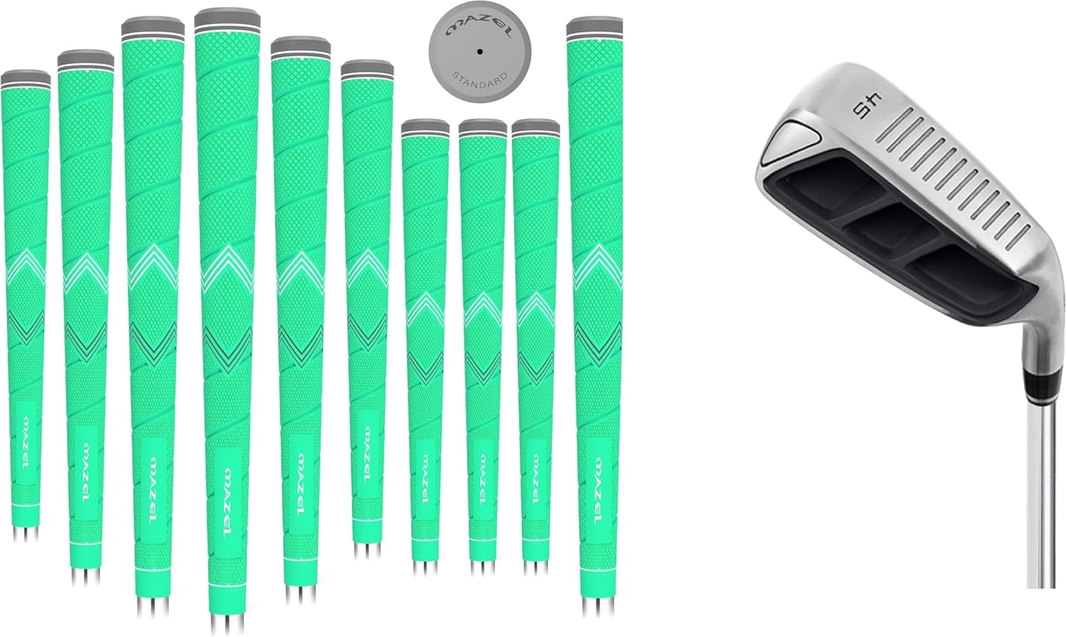 MAZEL Golf Grip & Golf Clubs,Bundle of 2