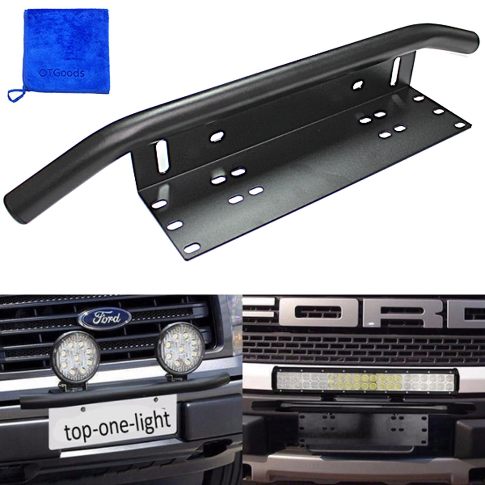 Amazon | ジムニー ナンバープレート フロントバンパー ブラック