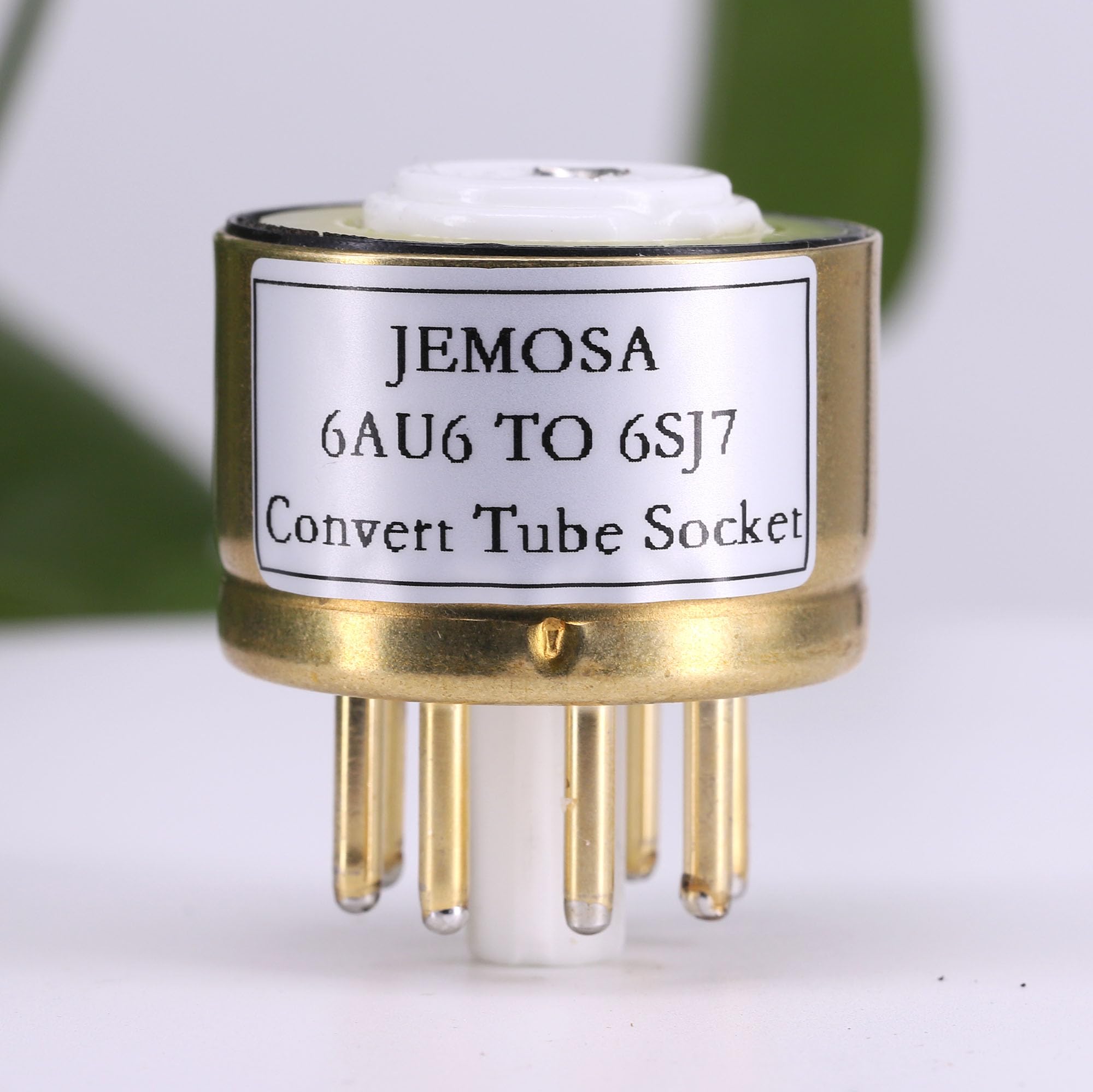Amazon.co.jp: JEMOSA 1個 金メッキ 変換チューブ ソケット 6AU6 から