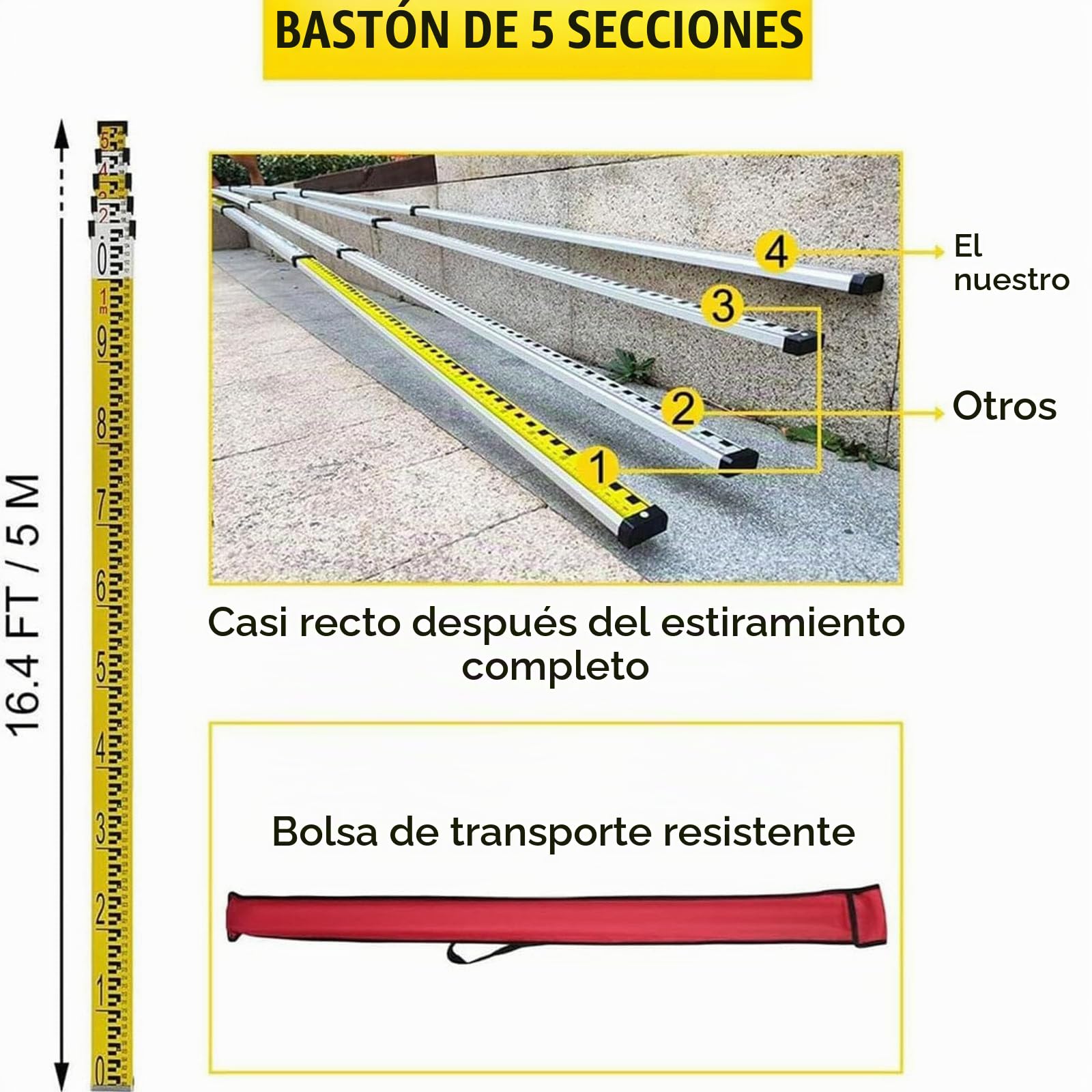 Nivel láser autonivelante Escaneo Giratorio 360° Vertical Horizontal 500 m para construcción Edificios Profesionales Albañilería Cercas Contratistas Cimientos,Green Beam