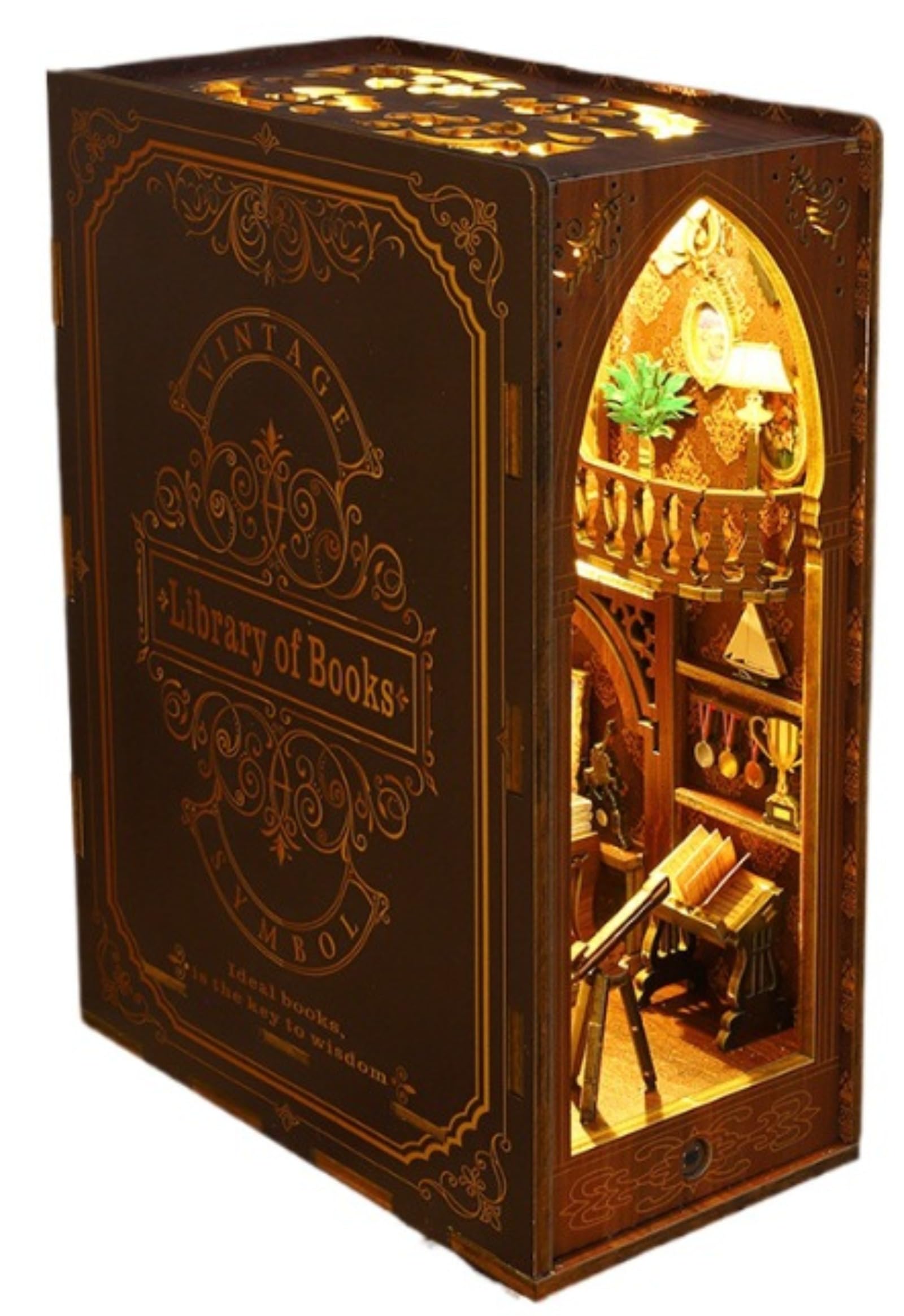 Amazon | DIYブックヌークキット DIYミニチュアドールハウスキット