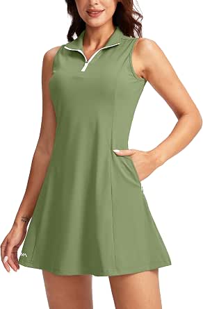 Viodia Women's Tennis Golf Dress with Shorts