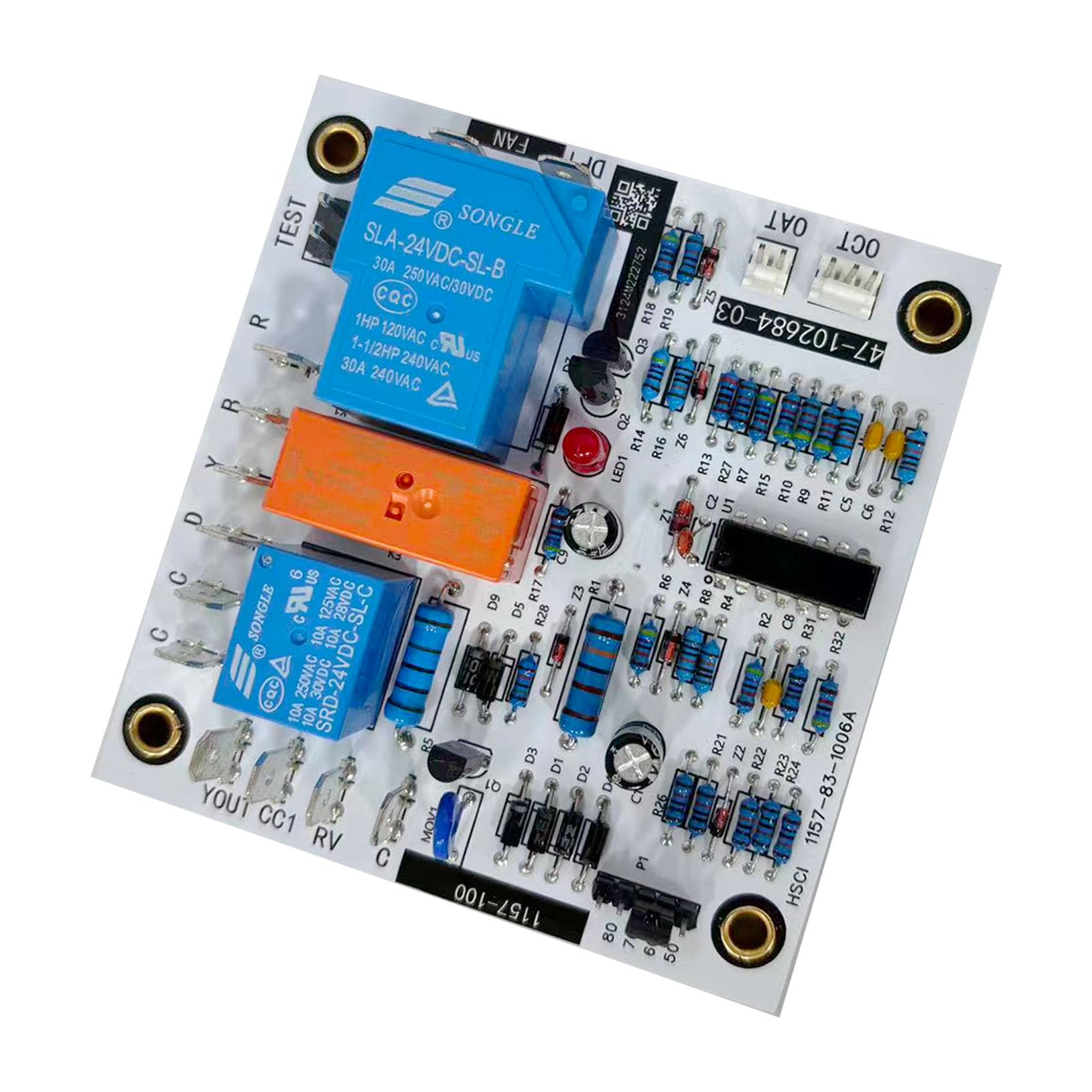 Carte de commande de dégivrage Rheem 47-21517-16 de rechange pour pompe à chaleur