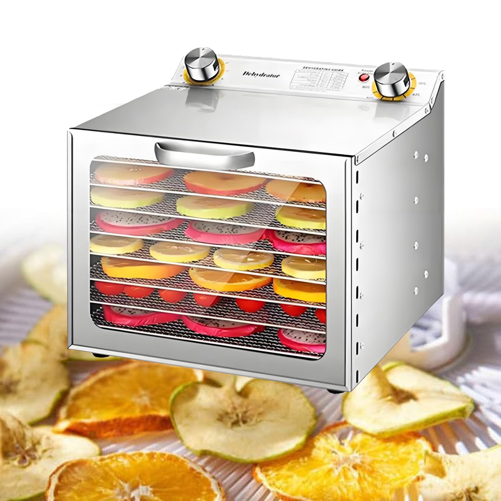 Wianqian Multicolor Food Dehydrated Dryer, Commercial Food Dehydrator 8Layer