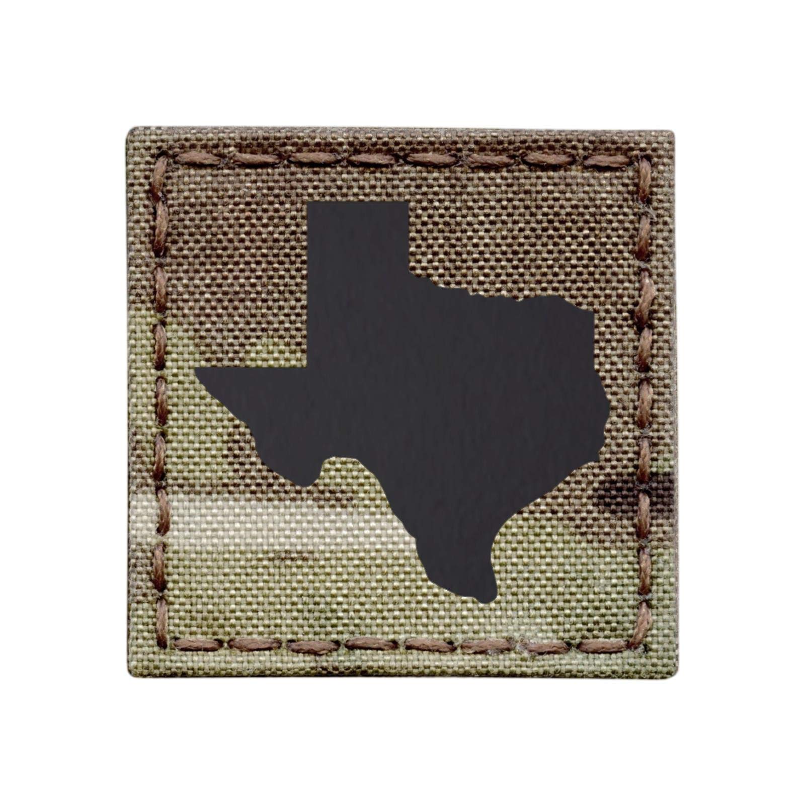 Texas Infrared IR 2x2 Lone Star Tactical Morale Hook Patch (Multicam)