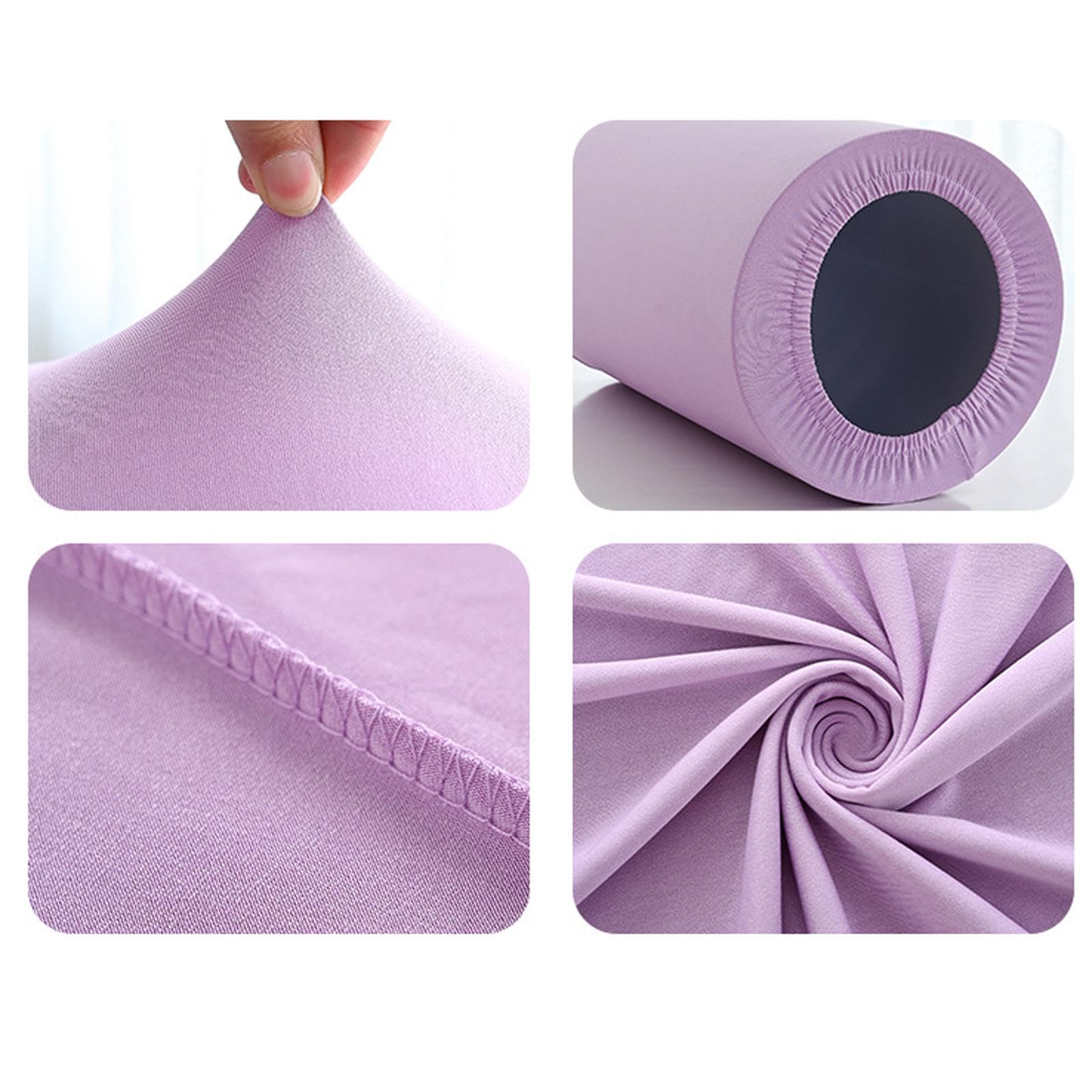 Lot de 3 Housses pour Supports de Cylindres, Idéales pour Les Occasions Spéciales et Les Célébrations, Violet Clair