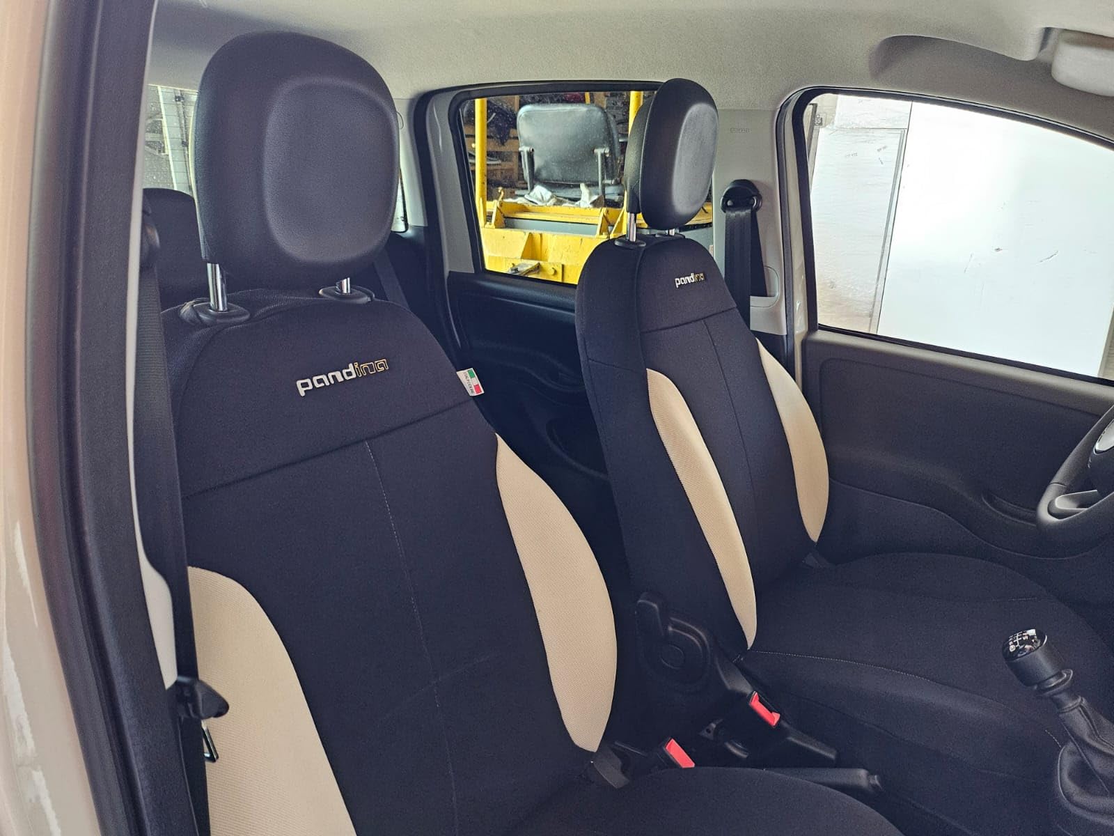 Italfodere Coprisedili Tessuto Compatibili Fiat Pandina 2024 Anteriori Posteriori Accessori Auto Interni Made in Italy