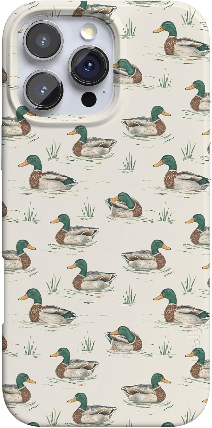 Casely iPhone 16 Pro Max Case | The Boyfriend Collection | Mallard & Co. | Compatible with MagSafe | Classic Ultra Slim Design