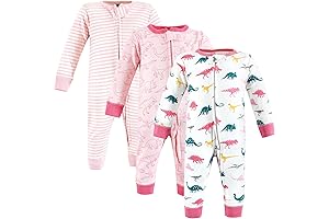 Hudson Baby Baby Cotton Dinosaur Sleep and Play