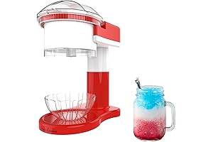 Classic Cuisine Electric Snow Cone Machine - Shave Refreshing Delights at Home