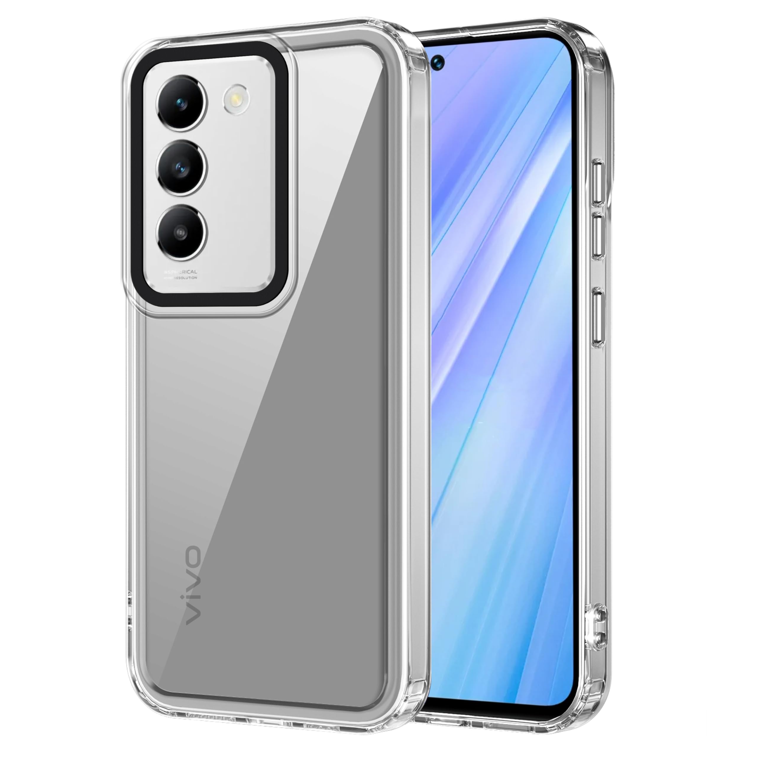 Amazon Basics Back Case Cover for Vivo T3 5G (Polycarbonate, Thermoplastic Polyurethane_Transparent) (B0D2DKD5K4) Amazon Price History, Amazon Price Tracker